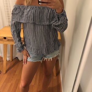 Off the shoulder top